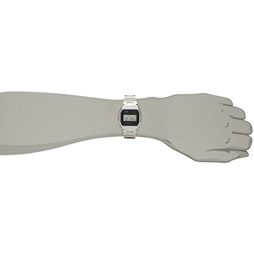 Casio Standard (STANDARD) Men's Watch, Black, A158WA-1JF