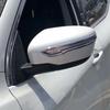 For Nissan Qashqai J11 X-trail X trail t32 Rogue 2014- ABS Car Rear View Mirror Cover Strip Reflective Stickers Accessories