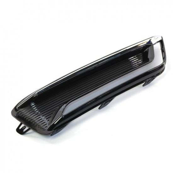 1 Pcs Front Bumper Fog Light Lamp Cover ABS Black For Chevrolet Impala 2014-2020