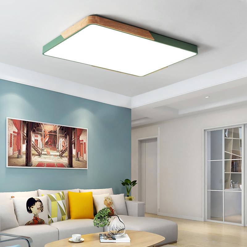 Customized Nordic Macaron LED Ceiling Lamp for Children's Bedroom