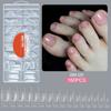 160Pcs Nail Extension Natural Fit Clear Nail Forms With Multiple Sizes For Perfect Nail Extension Comfort And Easy Use