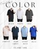 Flame Arc Summer Loose or Light Blue Light Men's Shirt, Fit, Long, Short, 3/4 Sleeve, Non-Iron, Casual, Simple, Stylish, Outerwear, Office, Business,
