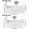 1 Set Decorative Holder Box Parties & Birthdays 20 Holes/30 Holes