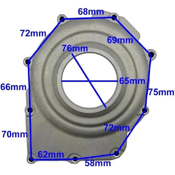Wet Clutch Cover Bearing Seat Outer Cover Fit For 500cc 700cc ATV 21240-F39-00 21240-004-0000
