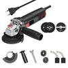 4.2-Amp 710W 11000RPM Brush Cordless Angle Grinder Electric Grinding Cutting Polishing Power Tool Cutting Polishing Cutter