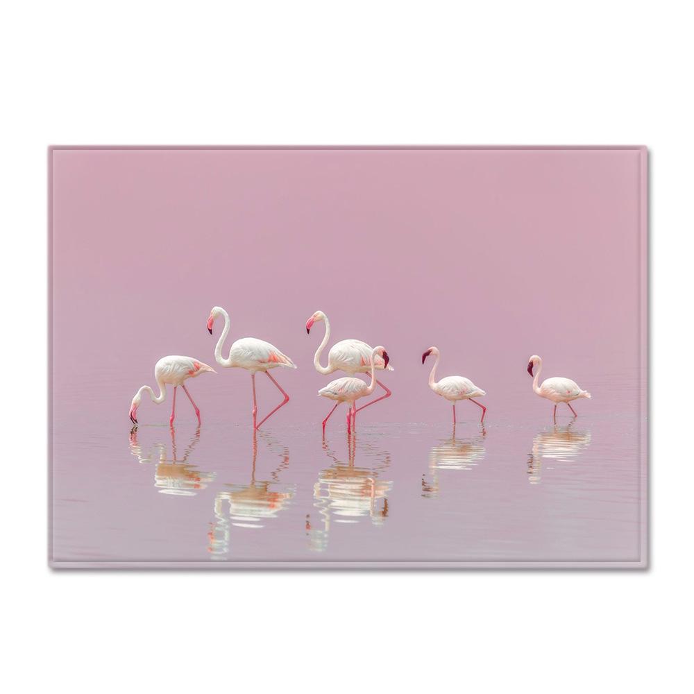 Flamingo Large Carpet Feather Wind Bedroom Floor Mat