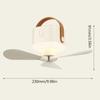 LED Lighting Ceiling Fan Light Remote Control Electric Fan Night Lamp Hanging Fan Light  Dorms