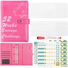 52 Weeks Money Saving Challenge Loose Leaf Savings Tracking Sheets  Tear Resistant
