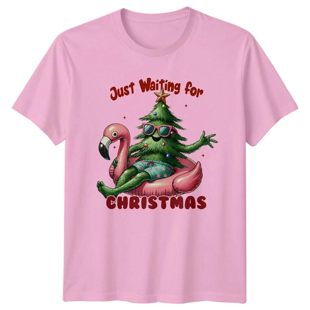 Just Waiting For Christmas Holiday Christmas Unisexs TShirt Unisexs Tee Top