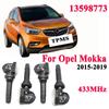 4 Peças 433 MHz 13589601 Sensor de Pressão dos Pneus TPMS para Carro 13598773 Para Opel Mokka (J-A) (de 2015-09 a 2019-12) 22853740 13522629