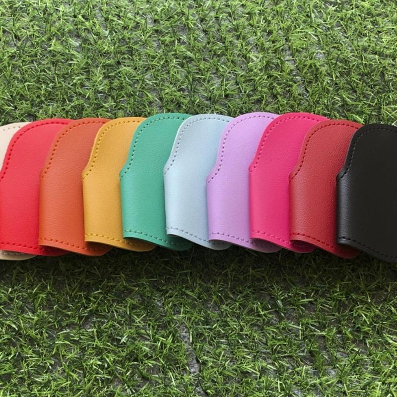 Golf Head Covers Thick PU Golf Iron Head Covers Set Wedges Iron Protective Headcover Golf Club Head Cover For Iron