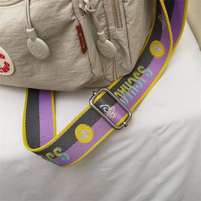 Multi-pocket Messenger Bags for Women Fashion Nylon Shoulder Bag Ladies Large Handbags Female Travel Shopping Tote Purse