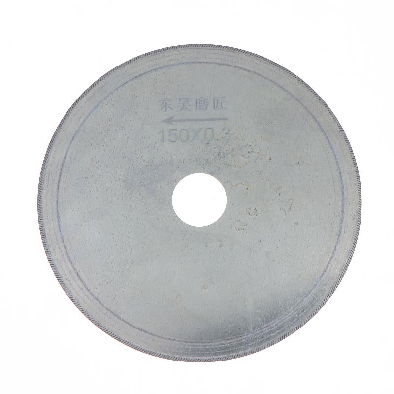 Thin Diamond Circular Saw Blade 80/100/110/120/150/200Mm Cutting Blades Arbor Disc Cut Jade Discs Agate Glass Gems Stone Slits