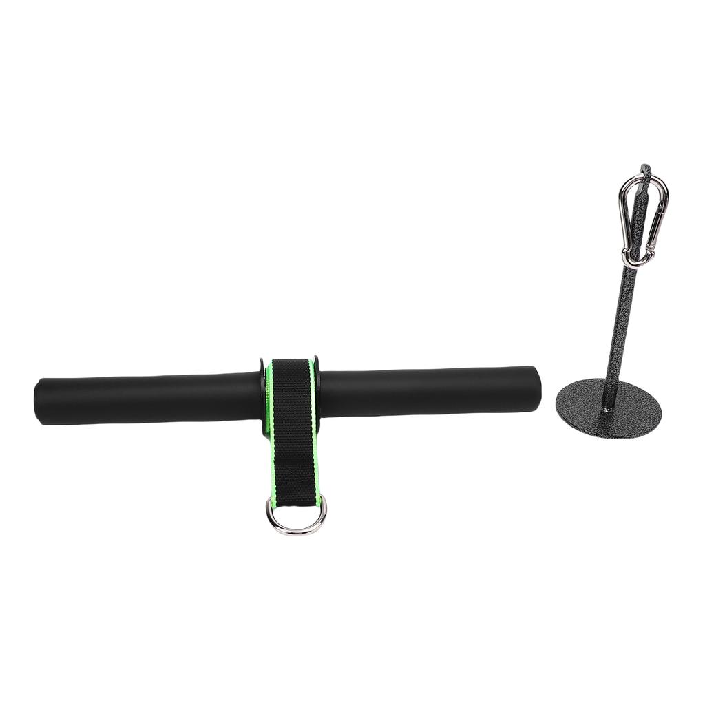 Wrist and Forearm Roller Non Slip Handle Strong Load Bearing Muscle Strength Wrist Roller Green