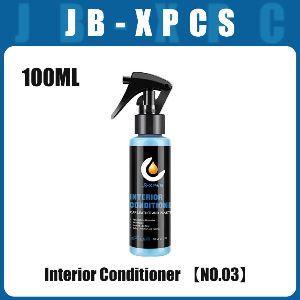 Car Plastic Trim Restorer Nano Ceramic Coating Vinyl Rubber Interior Exterior Polish Repair Kit