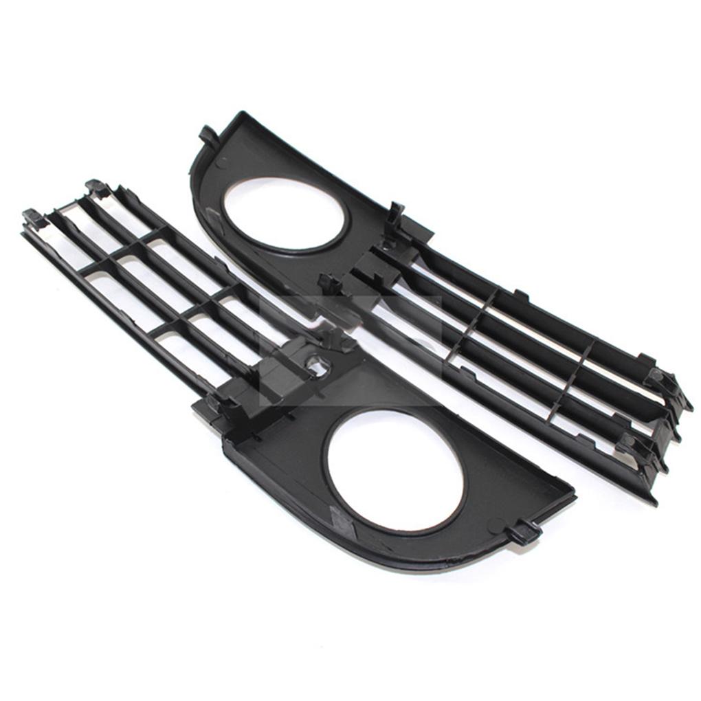 Replacement For A6 C5 2003-2005 Left Right Side 1 Pair Fog Lights Grille Cover 4B0807681T 4B0807682T 1 Pair