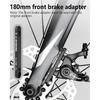 ATWEINA Road Bike Bicycle Disc Brake Aapter Flat Mount CNC Front Rear 180mm Disc Brake Rotor Adapter with Bolts Bicycle Parts