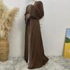 Dubai Hot Sale: Diamond Lace-Up Cardigan Dress with Pocket 2010