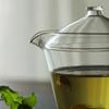 Gaiwan Trasparente in Vetro da 150ml con Bocca Stile Giapponese Tazza per Preparare il Tè Verde