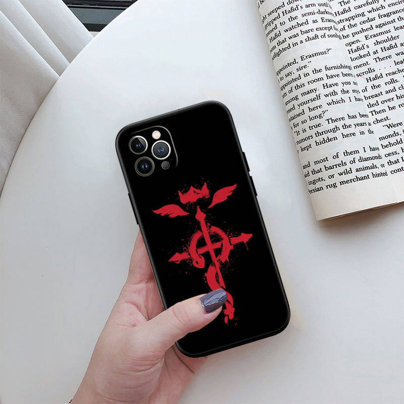 MH62 Fullmetal Alchemist Phone Shell Case for iPhone 7 8 11 12 13 14 15 16 17 16E XS Pro Max XR X SE Air