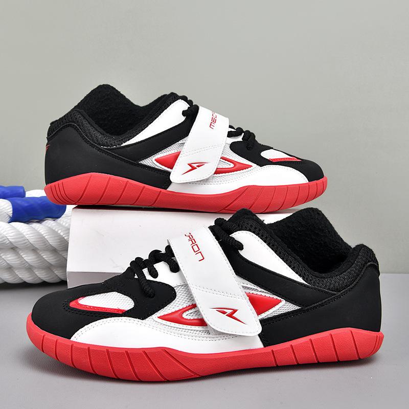 Indoor and outdoor fitness comprehensive training shoes lightweight, comfortable and non-slip professional competition weight lifting shoes tug of war