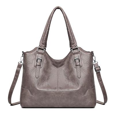 Spring Women's Bag European and American Large Bag Hand-to-wear Tote Bag Soft Leather Large Capacity Single Shoulder Crossbody Women's Bag