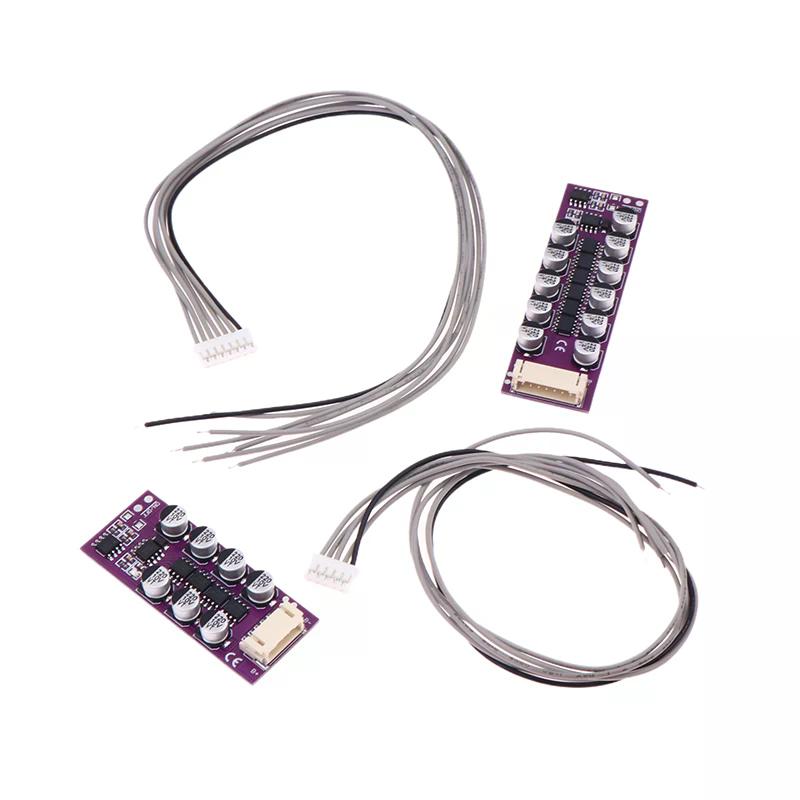 High Precision Low Heating High Current Capacitive For Energy Trans 3S 4S 5S 6S 1.2A Lithium Battery Active Equalization Board