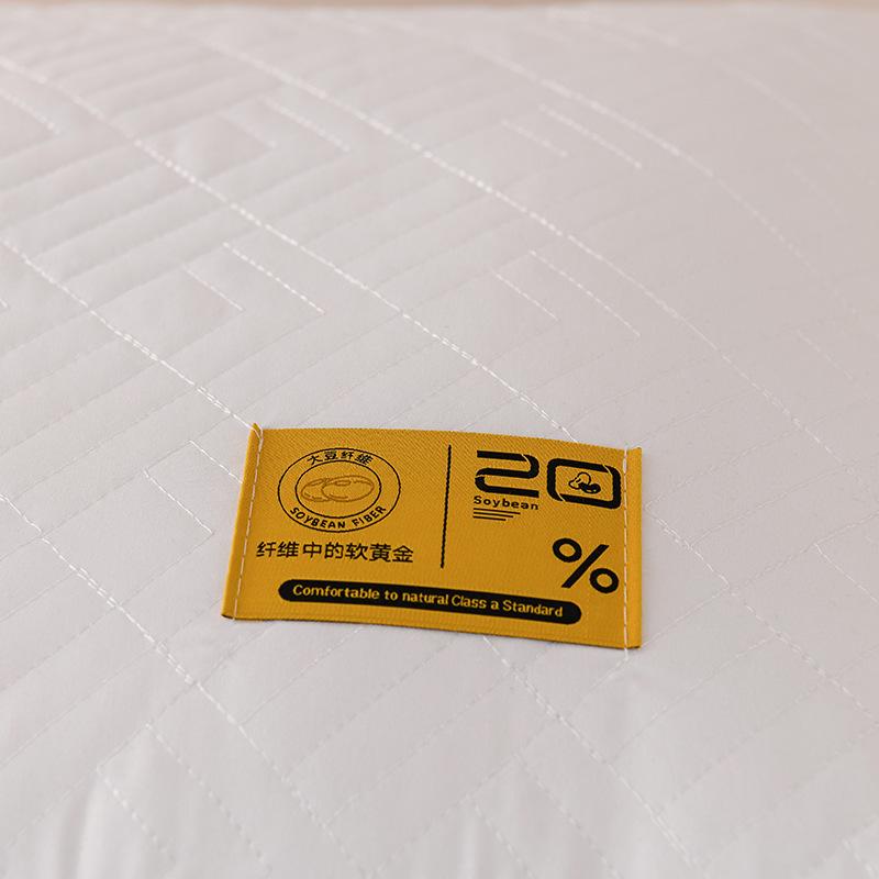 Soy Protein Fiber Three-dimensional Breathable Mesh Edge Pillow Single Person Cervical Spine Protection To Help Sleep Shape Pillow Core