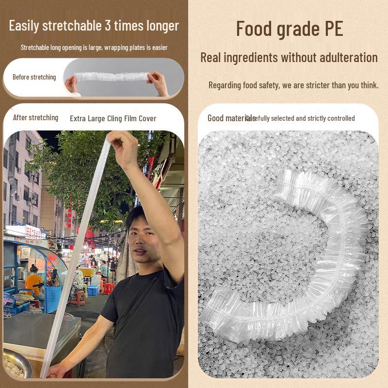 Large Elastic Disposable Dustproof Fresh-Keeping Cover