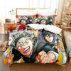 3D Black five leaves of grass Bedding Sets Duvet Cover Set With Pillowcase Twin Full Queen King Bedclothes Bed Line home textile