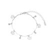 Butterfly Cubic Bracelet Silver
