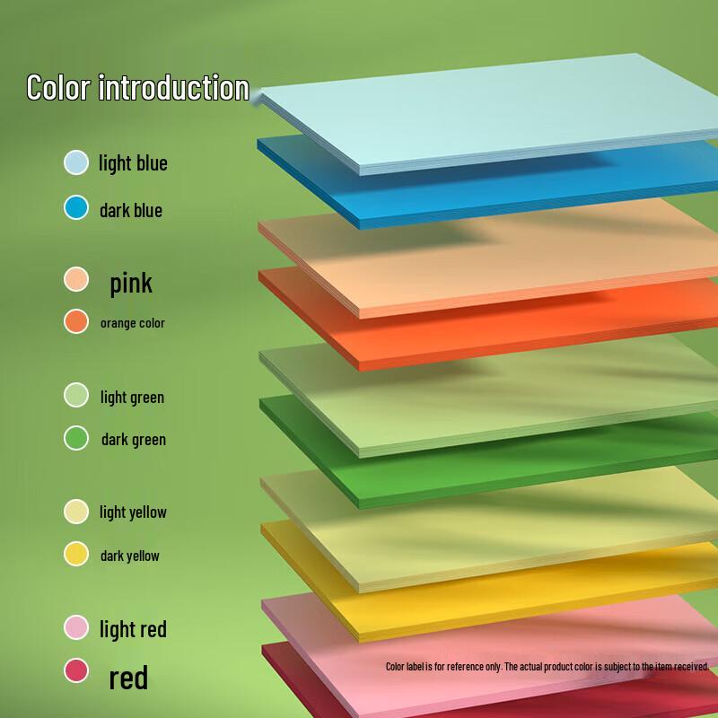 Deli A4 10-Color Assorted Copy Paper