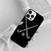 Hockey Stick and Puck Phone Case For For iPhone 17 Air 16 15 11 12 13 14 Pro Max Plus coque