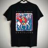 Paul Simon Graceland T-shirt NERA Unisex manica corta Tutte le taglie