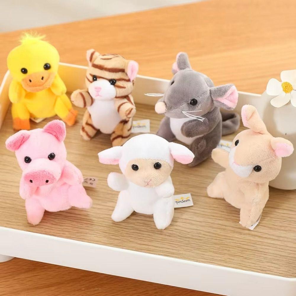 Storytelling Finger Puppet Role Play Puppets Plush Toy Animal Hand Puppet Teaching Shows