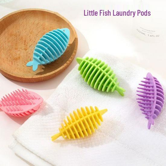 Soft Rubber Anti-Tangle Washing Ball for Stain Removal and Clothes Care жёлтый