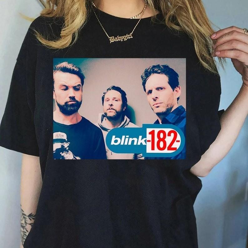 Blink 182 Shirt Blink 182 Rock Shirt Smile Face T-Shirt Unisex T-Shirt XL