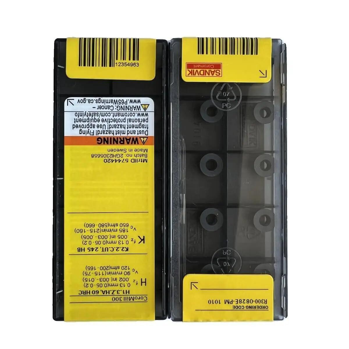 

R300-0828E-PM 1010 / Industrial indexable Carbide Inserts 10 PCS