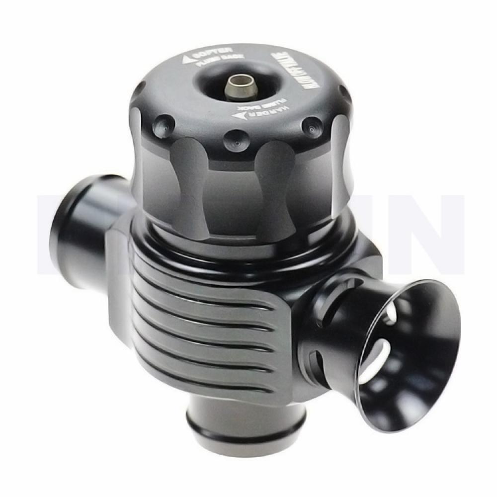 25Mm Universal Black Aluminum Alloy Blow Off Valve Bov Dual Port Dump Valve Kit