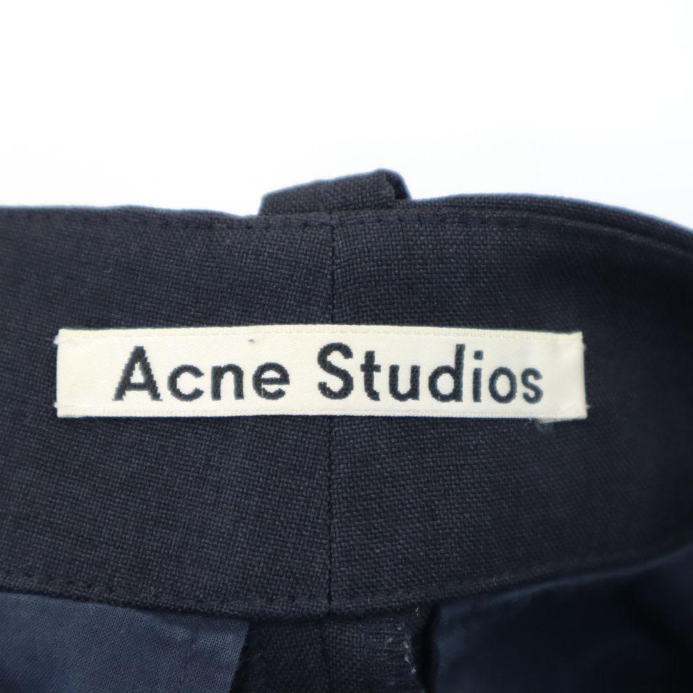 Acne Studios Lange Hose 32 Navy System Damen Gebraucht