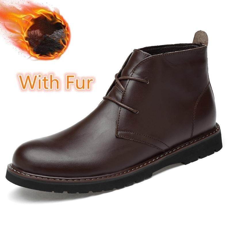 Модные осенне-зимние мужские ботильоны, роскошный бренд, на шнуровке, деловая обувь, мужская обувь из натуральной кожи, высокое качество, круглый носок, базовые ботинки