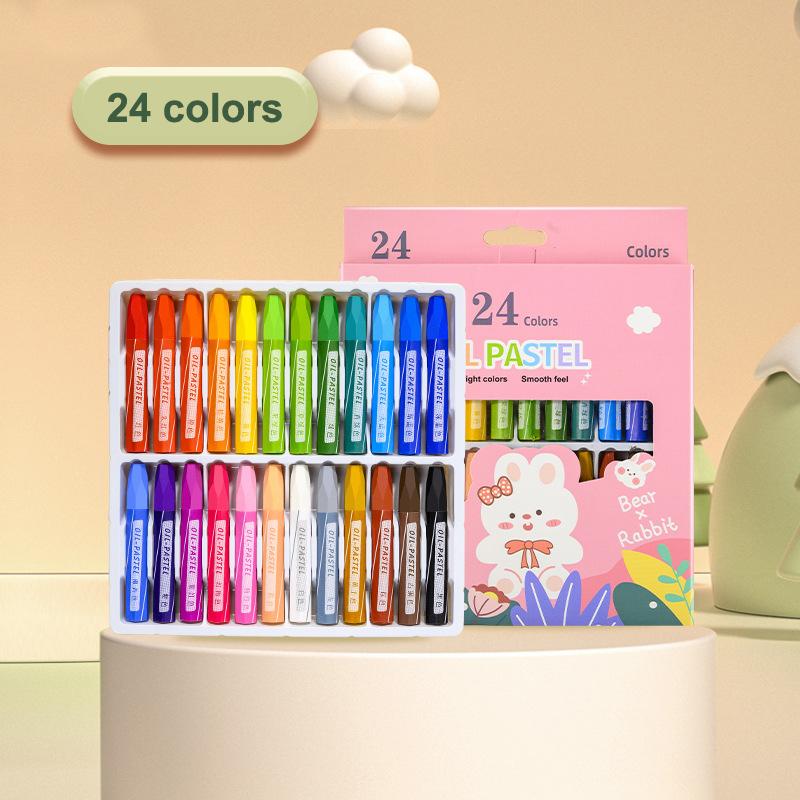 

1 комплект детских мелков, масляная пастель, не содержащие пыли, нетоксичные мелки, смываемые мелки для малышей, для рисования, черчения, масляная пастель