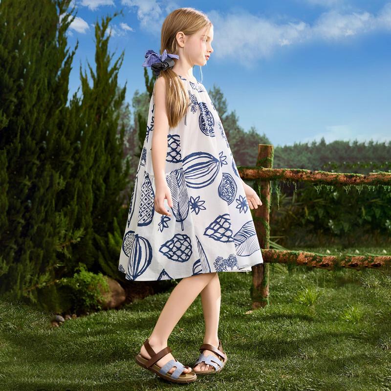 ASK JUNIOR Girls' Summer Sleeveless Vest Dress