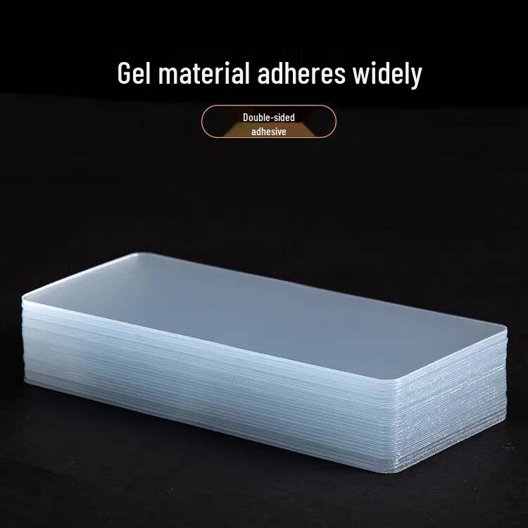 Thick Transparent Double-Sided Nano Tape – Strong, No-Trace, Reusable, Nail-Free Wall Adhesive