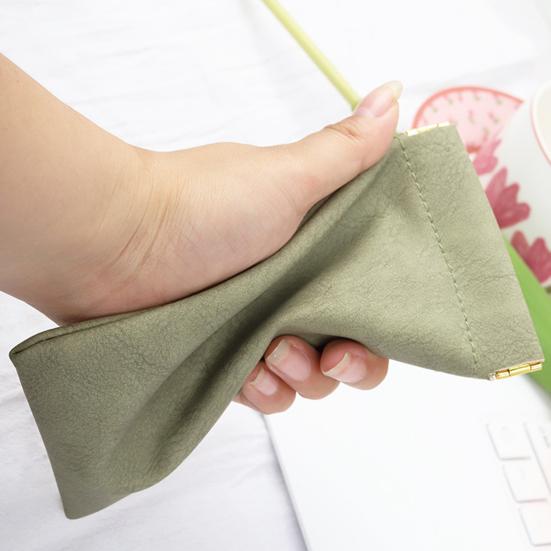 Pouzdro na brýle Pouzdro na brýle Vodotěsná měkká umělá kůže odolná proti rozbití Pouzdro na sluneční brýle se samozavíracím designem Cestovní pouzdro s tenkým rukávem