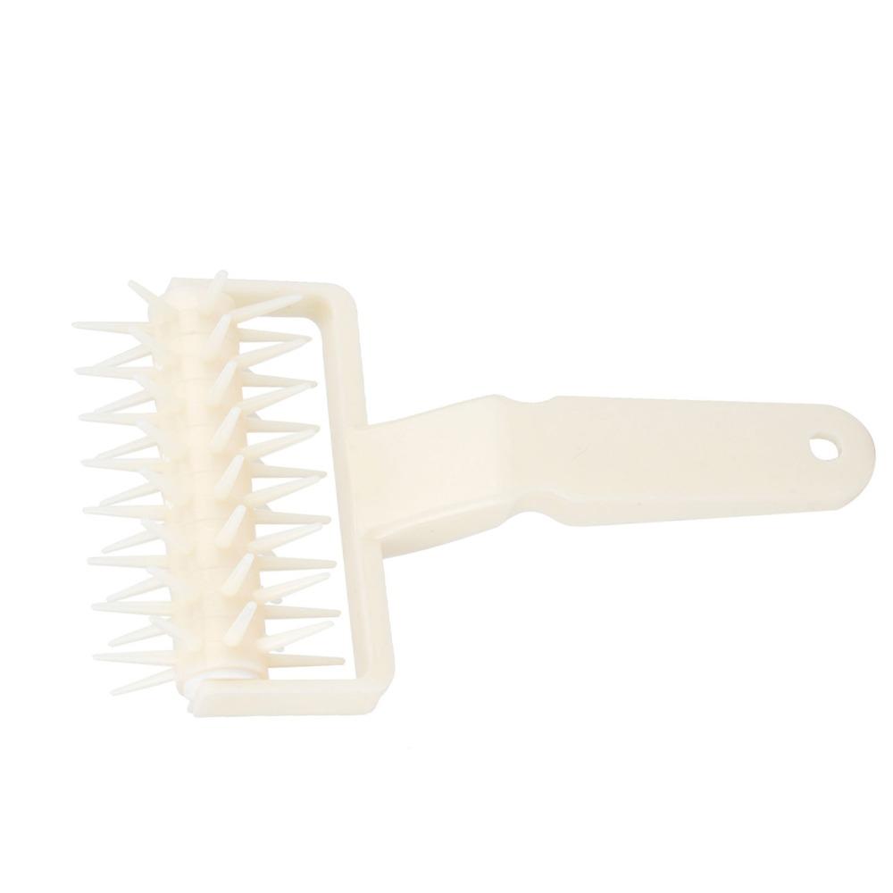 Needle Wheels Pizza Dough Docker Spiked Rolling Head Pastry Roller Dough Perforator  Pizza Crust