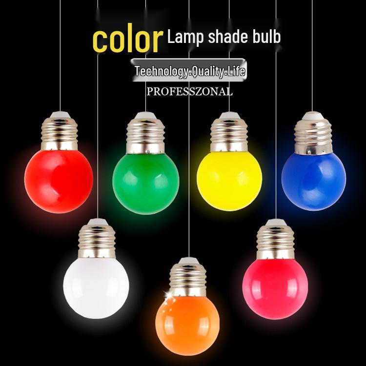 Low-Voltage LED Colored Bulbs for Festivals - G45 Solar Firefly Lights (3V, 5V, 12V, 24V, 110V)