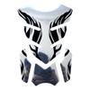 Motorcycle Tankpad Sticker Fishbone 3D Tank Pad Stickers Oil Gas Protector Cover Decoration Flame Motorcycle Accessories