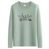 Men's Fashion Casual Long Sleeve O-Neck T-shirts and Tops