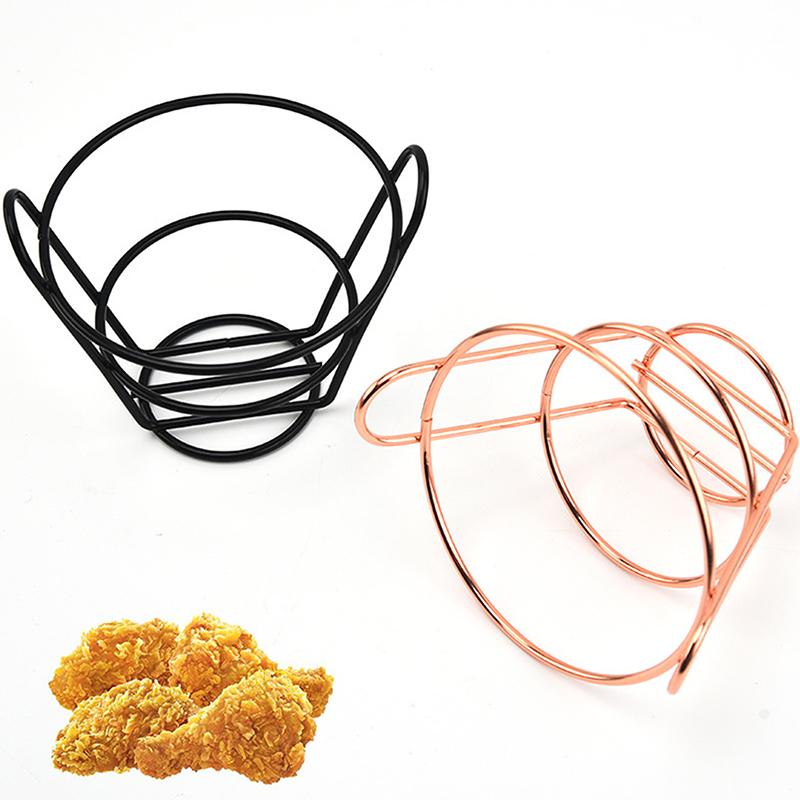 Cestino per Patatine Fritte Secchiello per Snack Cestino per Conservare Patatine Fritte Pollo Fritto Scolino per Olio Contenitore per Stoviglie Creative